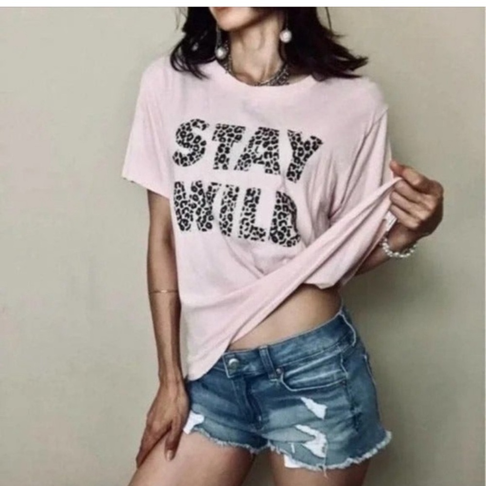 Wildfox stay wild tee 🦊 🐆